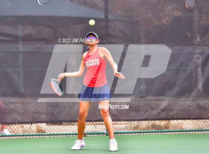Thumbnail 1 in UIL 5A Girls Team Tennis Semifinals photogallery.