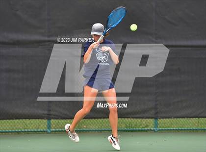 Thumbnail 3 in UIL 5A Girls Team Tennis Semifinals photogallery.