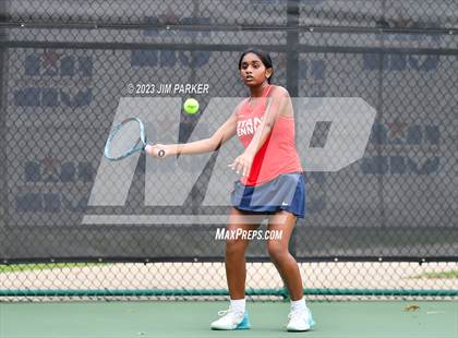 Thumbnail 2 in UIL 5A Girls Team Tennis Semifinals photogallery.