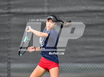 Thumbnail 1 in UIL 5A Girls Team Tennis Semifinals photogallery.