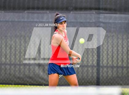 Thumbnail 1 in UIL 5A Girls Team Tennis Semifinals photogallery.