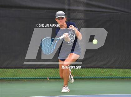 Thumbnail 2 in UIL 5A Girls Team Tennis Semifinals photogallery.