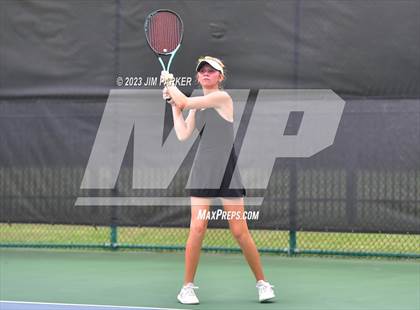 Thumbnail 3 in UIL 5A Girls Team Tennis Semifinals photogallery.