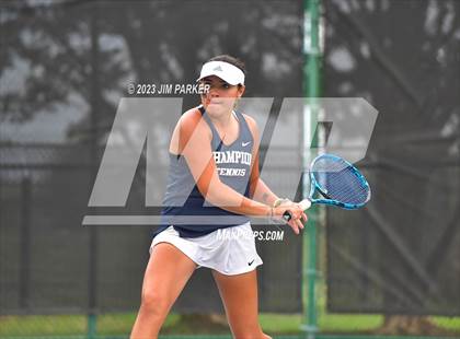 Thumbnail 1 in UIL 5A Girls Team Tennis Semifinals photogallery.