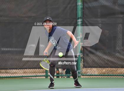 Thumbnail 2 in UIL 5A Girls Team Tennis Semifinals photogallery.
