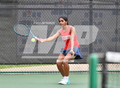 Thumbnail 1 in UIL 5A Girls Team Tennis Semifinals photogallery.