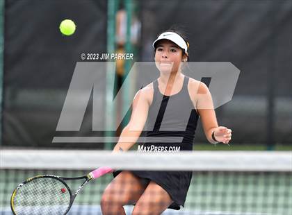Thumbnail 3 in UIL 5A Girls Team Tennis Semifinals photogallery.