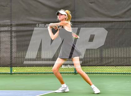 Thumbnail 3 in UIL 5A Girls Team Tennis Semifinals photogallery.