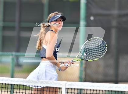 Thumbnail 2 in UIL 5A Girls Team Tennis Semifinals photogallery.