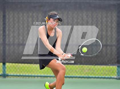 Thumbnail 2 in UIL 5A Girls Team Tennis Semifinals photogallery.