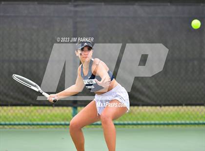Thumbnail 2 in UIL 5A Girls Team Tennis Semifinals photogallery.