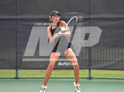 Thumbnail 1 in UIL 5A Girls Team Tennis Semifinals photogallery.