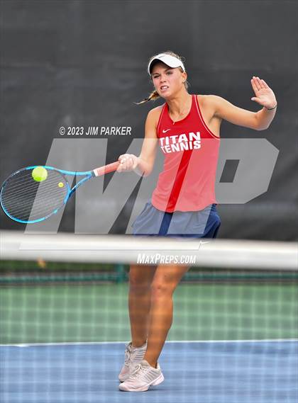 Thumbnail 1 in UIL 5A Girls Team Tennis Semifinals photogallery.