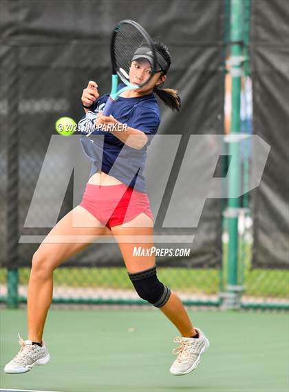 Thumbnail 1 in UIL 5A Girls Team Tennis Semifinals photogallery.