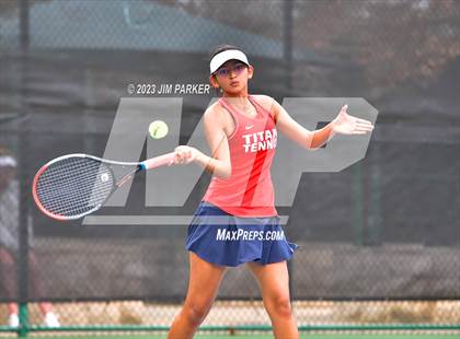 Thumbnail 1 in UIL 5A Girls Team Tennis Semifinals photogallery.