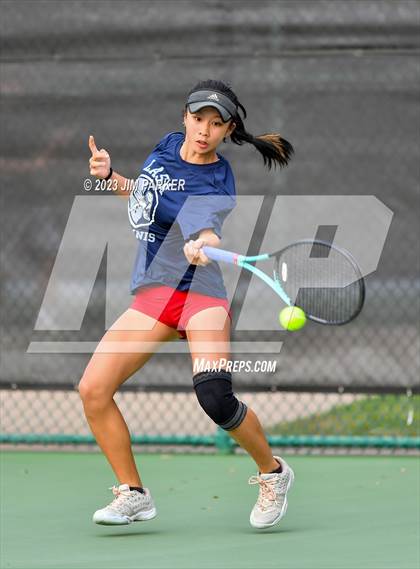 Thumbnail 1 in UIL 5A Girls Team Tennis Semifinals photogallery.