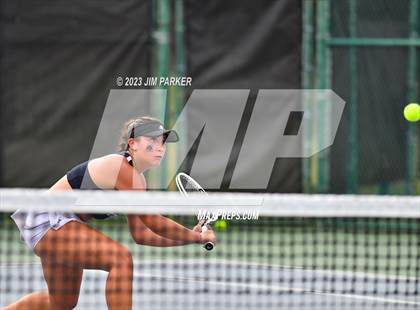 Thumbnail 3 in UIL 5A Girls Team Tennis Semifinals photogallery.