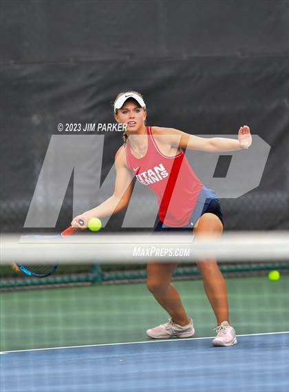 Thumbnail 1 in UIL 5A Girls Team Tennis Semifinals photogallery.