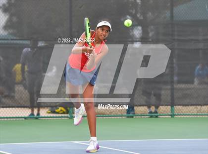 Thumbnail 2 in UIL 5A Girls Team Tennis Semifinals photogallery.