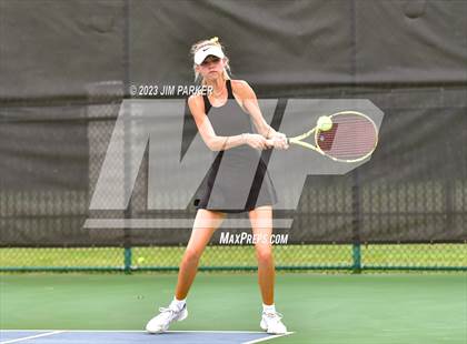 Thumbnail 2 in UIL 5A Girls Team Tennis Semifinals photogallery.