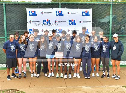Thumbnail 3 in UIL 5A Girls Team Tennis Semifinals photogallery.