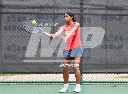 Thumbnail 3 in UIL 5A Girls Team Tennis Semifinals photogallery.