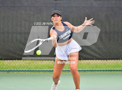 Thumbnail 1 in UIL 5A Girls Team Tennis Semifinals photogallery.