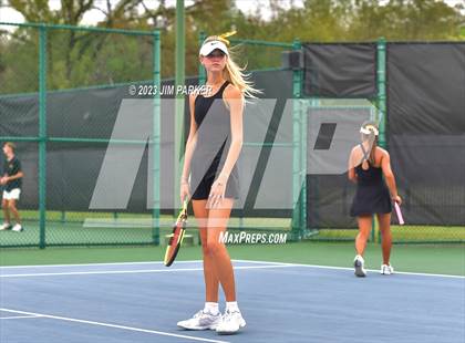 Thumbnail 3 in UIL 5A Girls Team Tennis Semifinals photogallery.