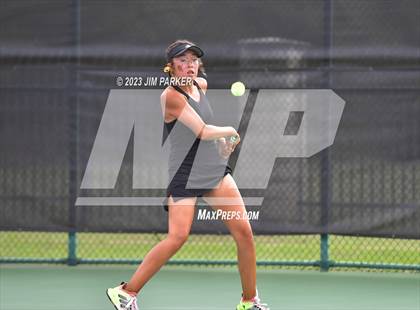Thumbnail 3 in UIL 5A Girls Team Tennis Semifinals photogallery.