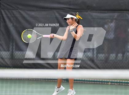 Thumbnail 1 in UIL 5A Girls Team Tennis Semifinals photogallery.