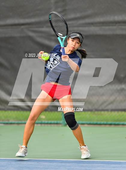 Thumbnail 1 in UIL 5A Girls Team Tennis Semifinals photogallery.