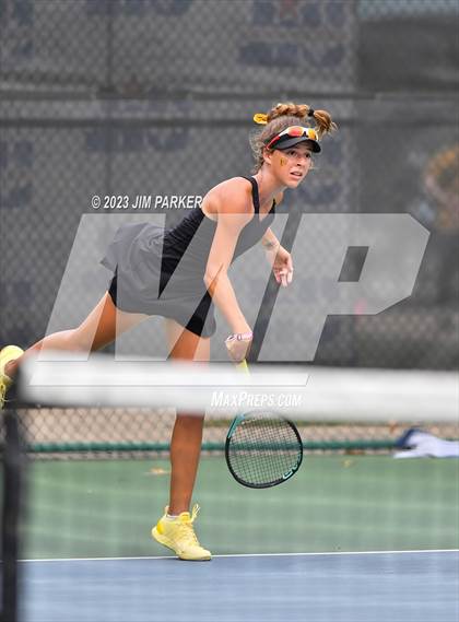 Thumbnail 2 in UIL 5A Girls Team Tennis Semifinals photogallery.