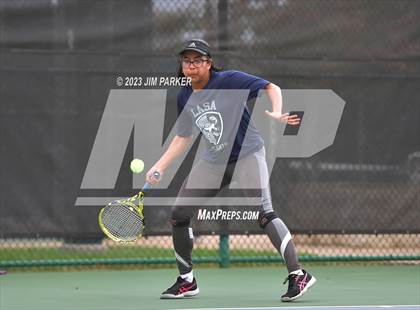 Thumbnail 2 in UIL 5A Girls Team Tennis Semifinals photogallery.