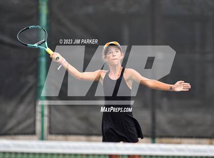Thumbnail 2 in UIL 5A Girls Team Tennis Semifinals photogallery.
