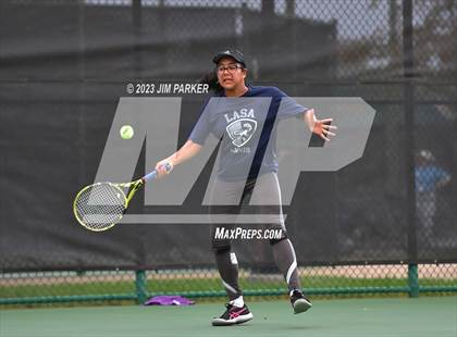 Thumbnail 1 in UIL 5A Girls Team Tennis Semifinals photogallery.