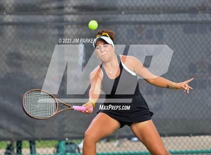 Thumbnail 1 in UIL 5A Girls Team Tennis Semifinals photogallery.