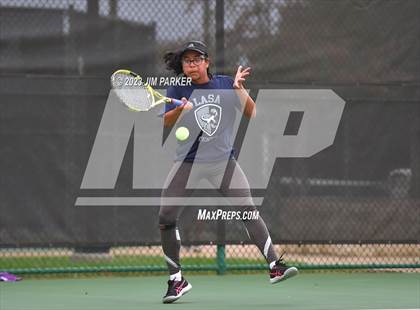 Thumbnail 3 in UIL 5A Girls Team Tennis Semifinals photogallery.