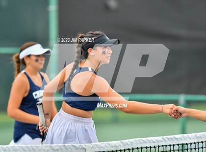 Thumbnail 3 in UIL 5A Girls Team Tennis Semifinals photogallery.