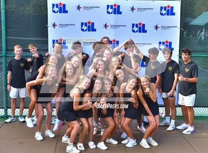 Thumbnail 2 in UIL 5A Girls Team Tennis Semifinals photogallery.