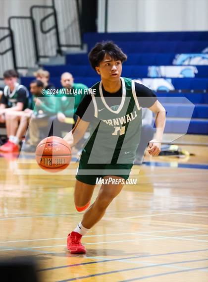 Thumbnail 1 in Roosevelt vs Cornwall Central (Officials vs Cancer Tournament) photogallery.