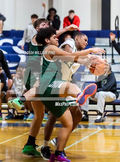Thumbnail 3 in Roosevelt vs Cornwall Central (Officials vs Cancer Tournament) photogallery.
