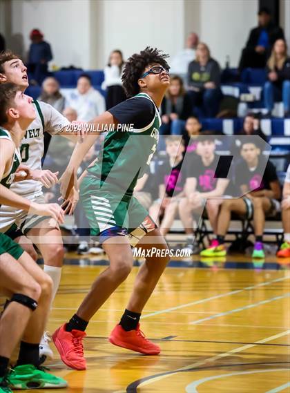 Thumbnail 2 in Roosevelt vs Cornwall Central (Officials vs Cancer Tournament) photogallery.