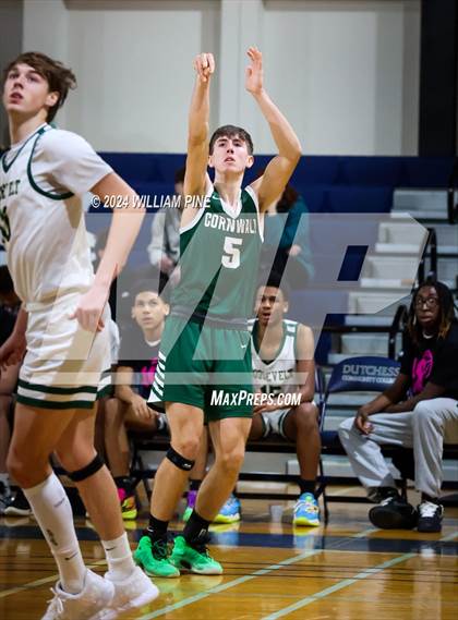 Thumbnail 3 in Roosevelt vs Cornwall Central (Officials vs Cancer Tournament) photogallery.