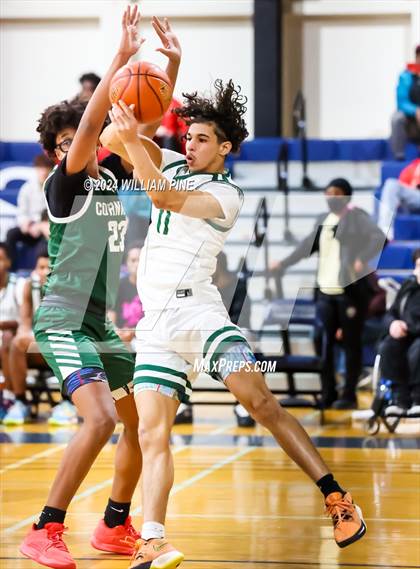 Thumbnail 2 in Roosevelt vs Cornwall Central (Officials vs Cancer Tournament) photogallery.