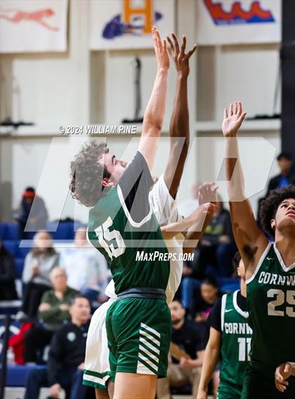Thumbnail 1 in Roosevelt vs Cornwall Central (Officials vs Cancer Tournament) photogallery.