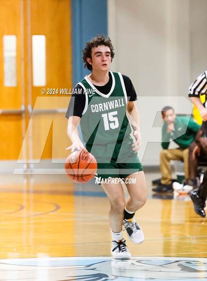 Thumbnail 2 in Roosevelt vs Cornwall Central (Officials vs Cancer Tournament) photogallery.