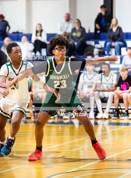 Thumbnail 3 in Roosevelt vs Cornwall Central (Officials vs Cancer Tournament) photogallery.
