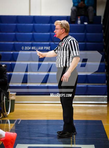 Thumbnail 2 in Roosevelt vs Cornwall Central (Officials vs Cancer Tournament) photogallery.