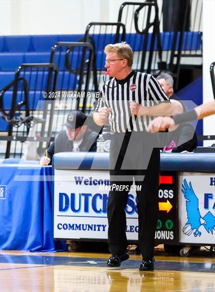 Thumbnail 1 in Roosevelt vs Cornwall Central (Officials vs Cancer Tournament) photogallery.