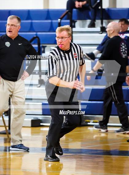 Thumbnail 3 in Roosevelt vs Cornwall Central (Officials vs Cancer Tournament) photogallery.